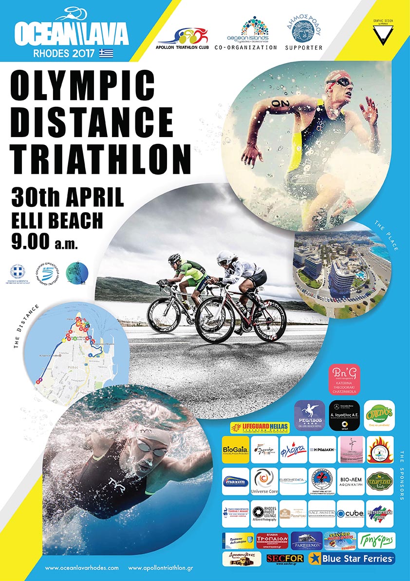 Ocean Lava Rhodes “Olympic Triathlon” 30-04-2017