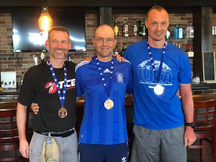 Χρυσό μετάλλιο για τον Ζεμαδάνη Κων/νο στο Double Ultra Triathlon Florida USA 2019.
