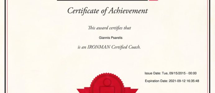 Ironman Certified Coach