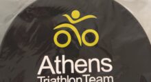 Athens Triathlon Team Swimming Silicon Cap